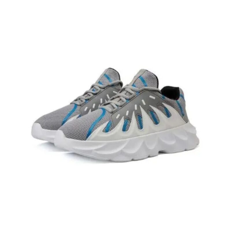 Men's Sneakers - White & Grey
