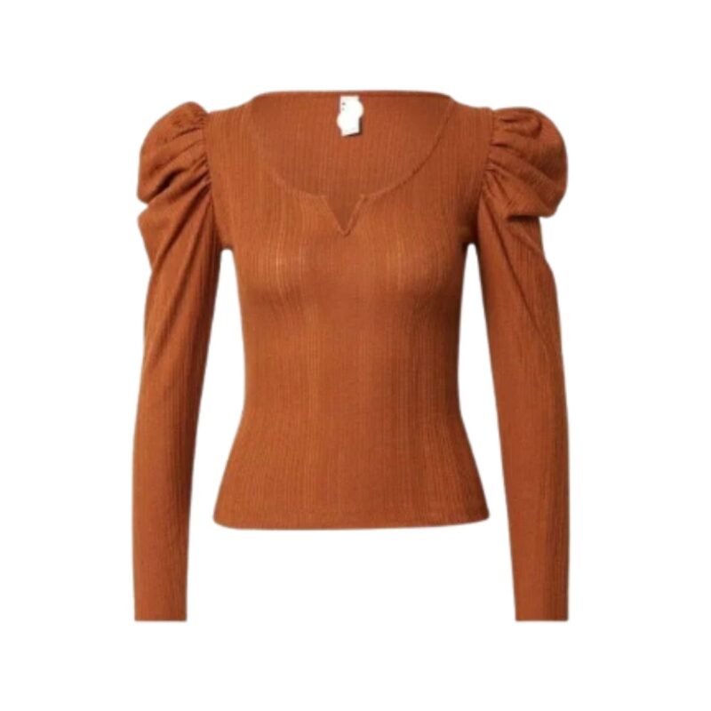 Women's Spandex Top With Stylish Sleeves
